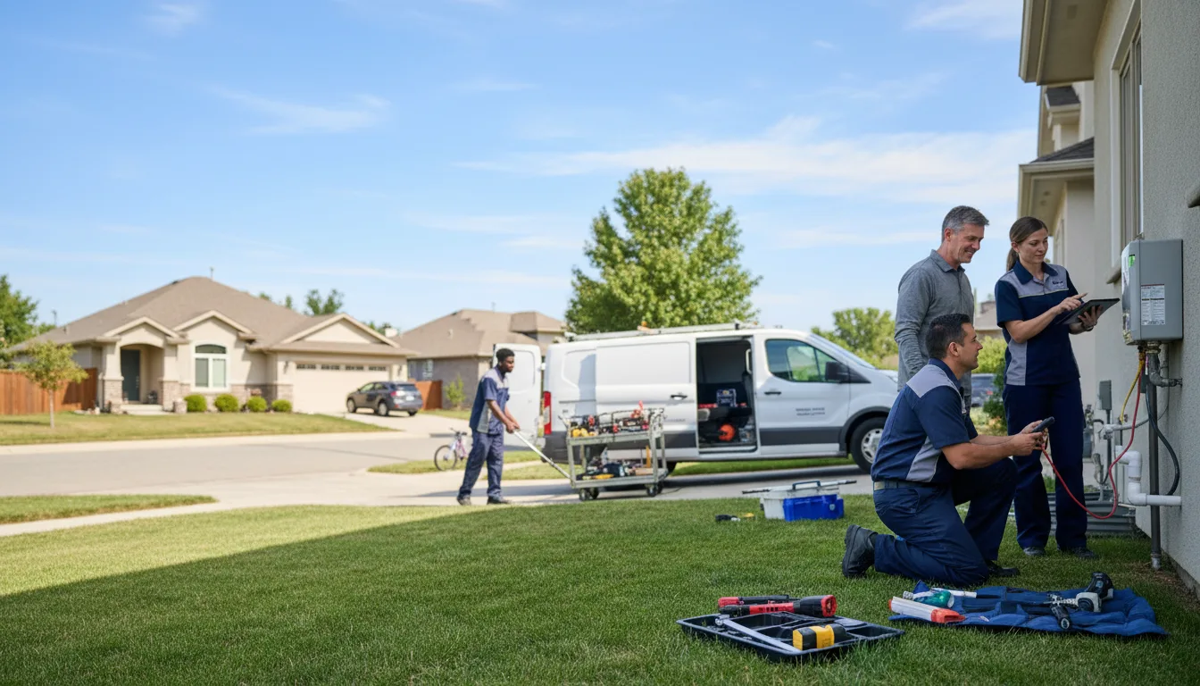 Tankless water heater service in Newtonsville, OH